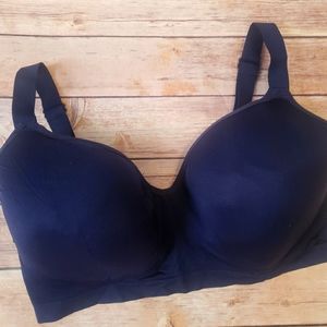 40G Navy Blue Cacique Wireless Bra